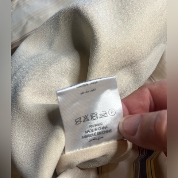 NWT Jonathan Simkhai- Marge Stripe Heavy Cotton Midi Dress. Size 4 - Picture 8 of 12